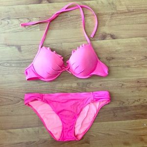 Victoria’s Secret Pink Ruffle Swimsuit